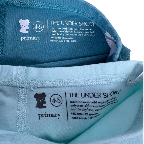 Primary Under Shorts size 4-5 Multi Color - Picture 11 of 12